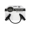 IHOS IC-XLRB-0.5 - kabel mikrofonowy, XLR męski na XLR żeński, 0,5m - 1
