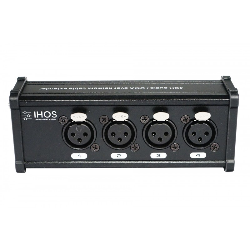 IHOS INET4-F - przedłużacz kabla sieciowego 4CH - 2