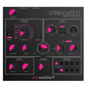 Waldorf Streichfett plug-in - wtyczka VST - 1