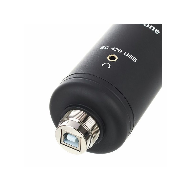 the t.bone SC 420 USB Desktop-Set - Mikrofon USB ze statywem, zestaw - 6