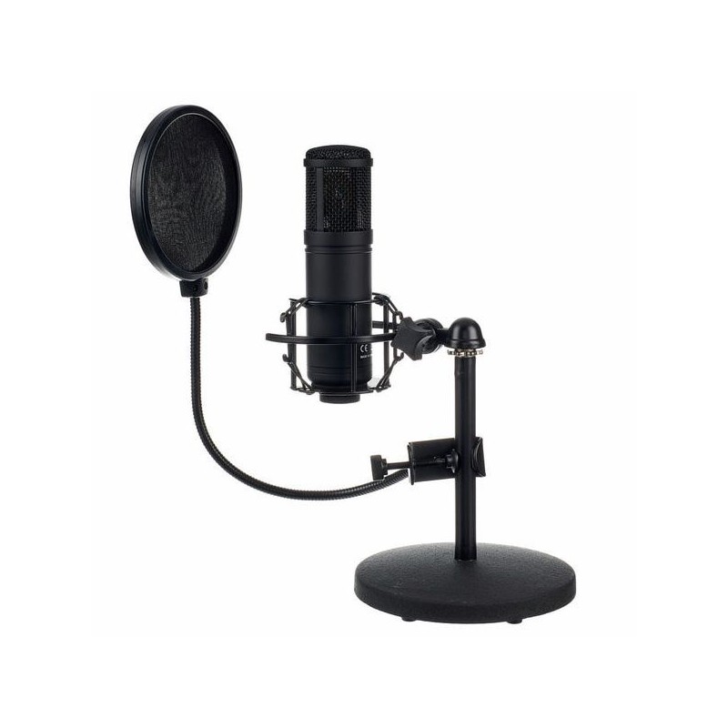 the t.bone SC 420 USB Desktop-Set - Mikrofon USB ze statywem, zestaw - 10