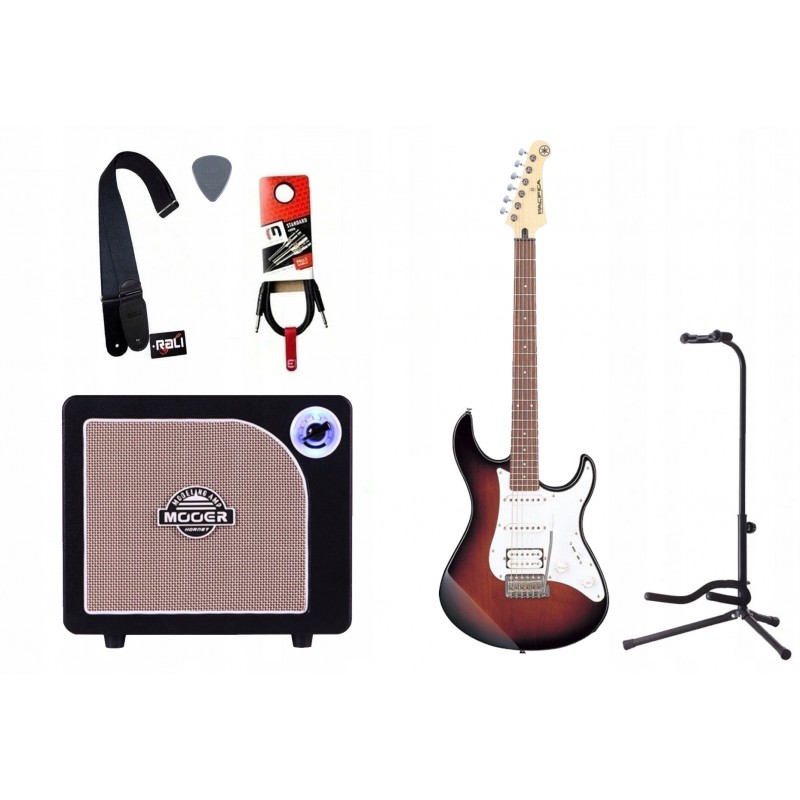 Gitara elektryczna + wzmacniacz 15W zestaw 1298 - 1