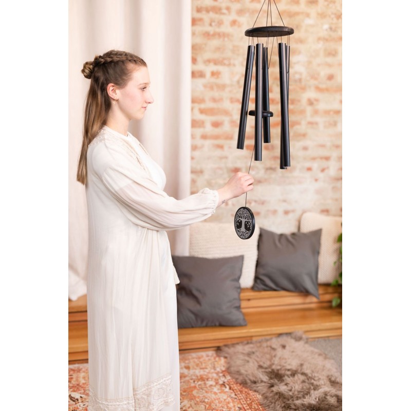 MEINL Sonic Energy TOLMC36BK - Dzwonki wietrzne medytacyjne 36" / 90 cm, 432 Hz - 4