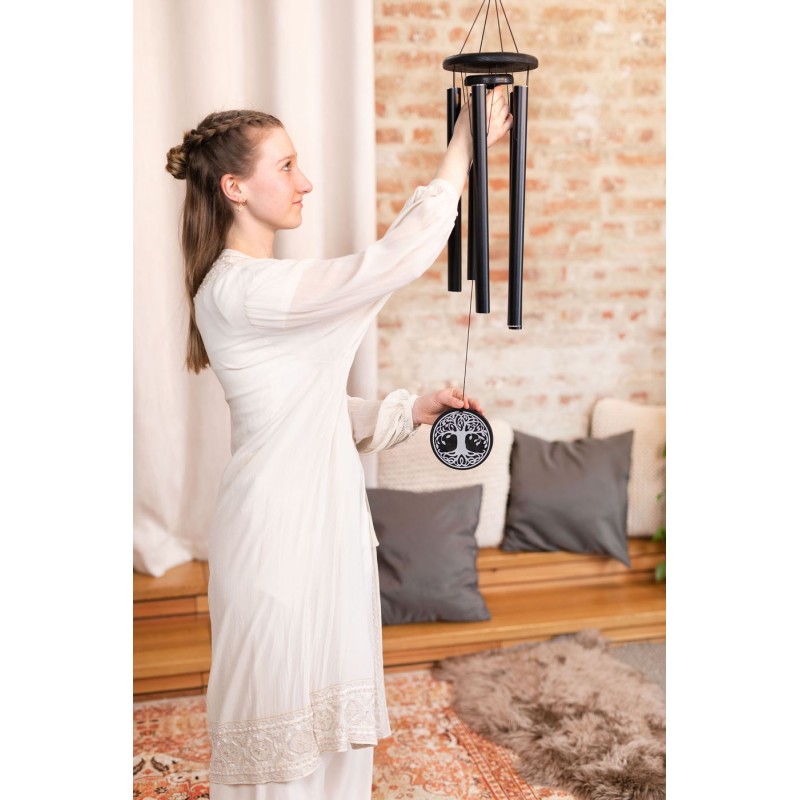 MEINL Sonic Energy TOLMC36BK - Dzwonki wietrzne medytacyjne 36" / 90 cm, 432 Hz - 5