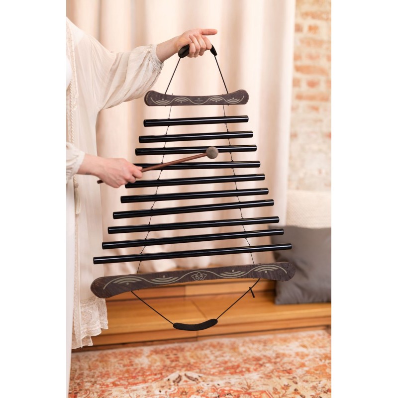 MEINL Sonic Energy MFC10EMIBK - Dzwonki wietrzne medytacyjne 38" / 95 cm, 432 Hz - 7