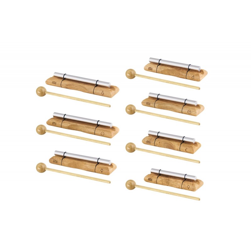 MEINL Sonic Energy EC-SET-CHA-7 - Zestaw 7 dzwonków czakrowych - 1