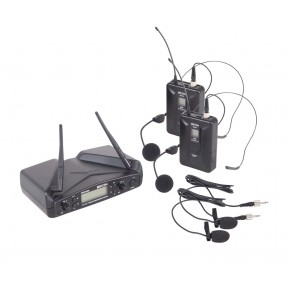 Eikon WM700DH - Zestaw bezprzewodowy dwukanałowy nagłowny - 1