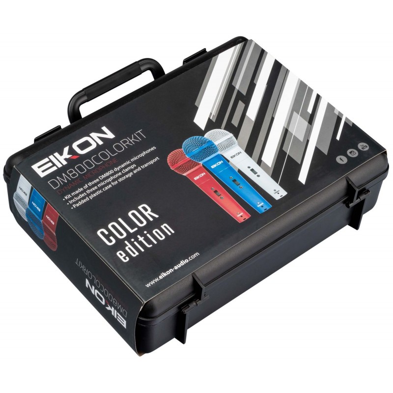 Eikon DM800COLORKIT - Zestaw mikrofonów dynamicznych - 3