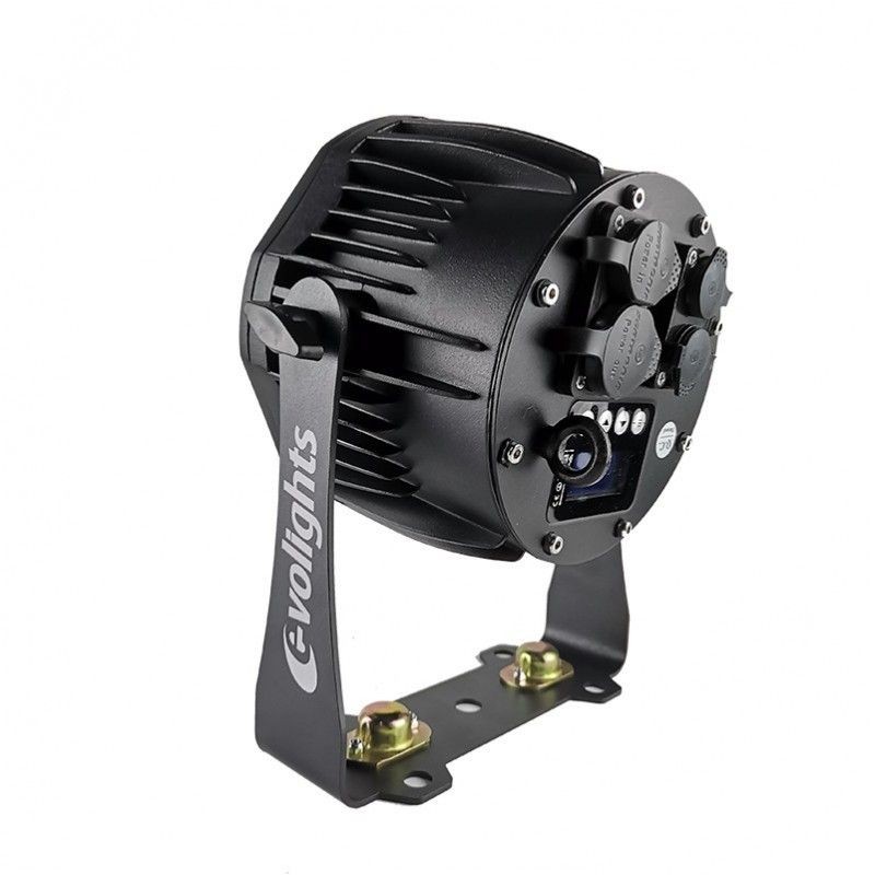 EvoLights GLACIER 7 LED PAR 7x10W RGBWA-UV IP65 - Reflektor PAR LED - 4