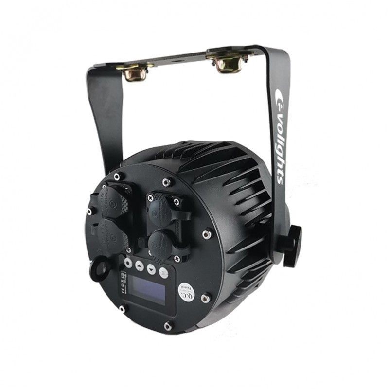 EvoLights GLACIER 7 LED PAR 7x10W RGBWA-UV IP65 - Reflektor PAR LED - 8