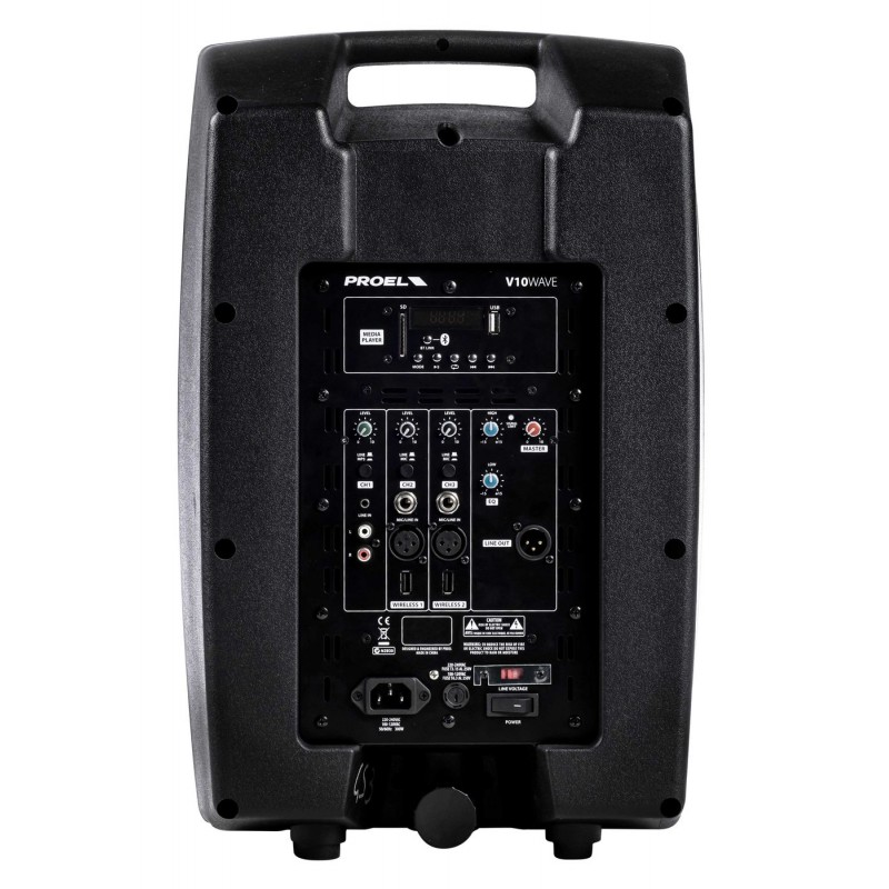 Proel V10WAVE - 2-drożny aktywny system głośnikowy - 3
