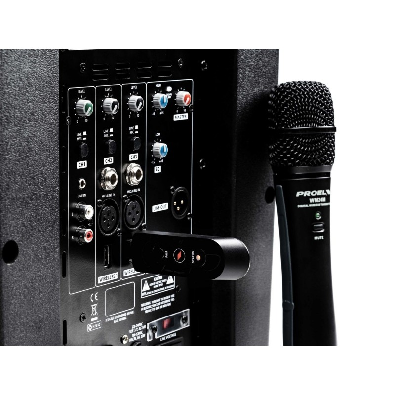 Proel V10WAVE - 2-drożny aktywny system głośnikowy - 4