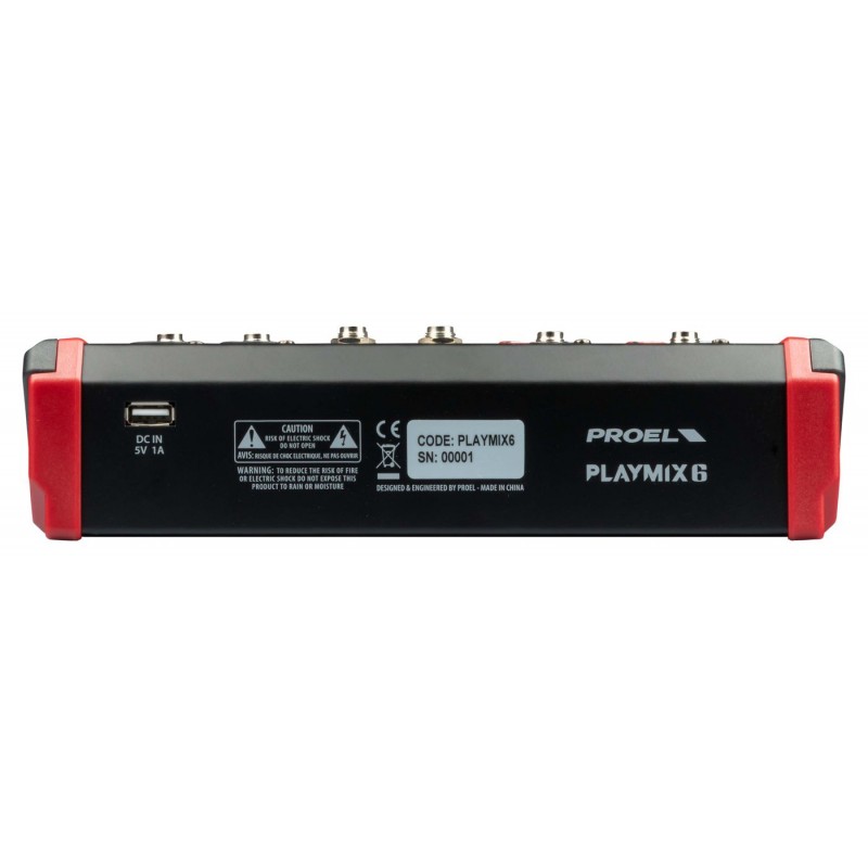 Proel PLAYMIX6 - Mikser analogowy audio - 5