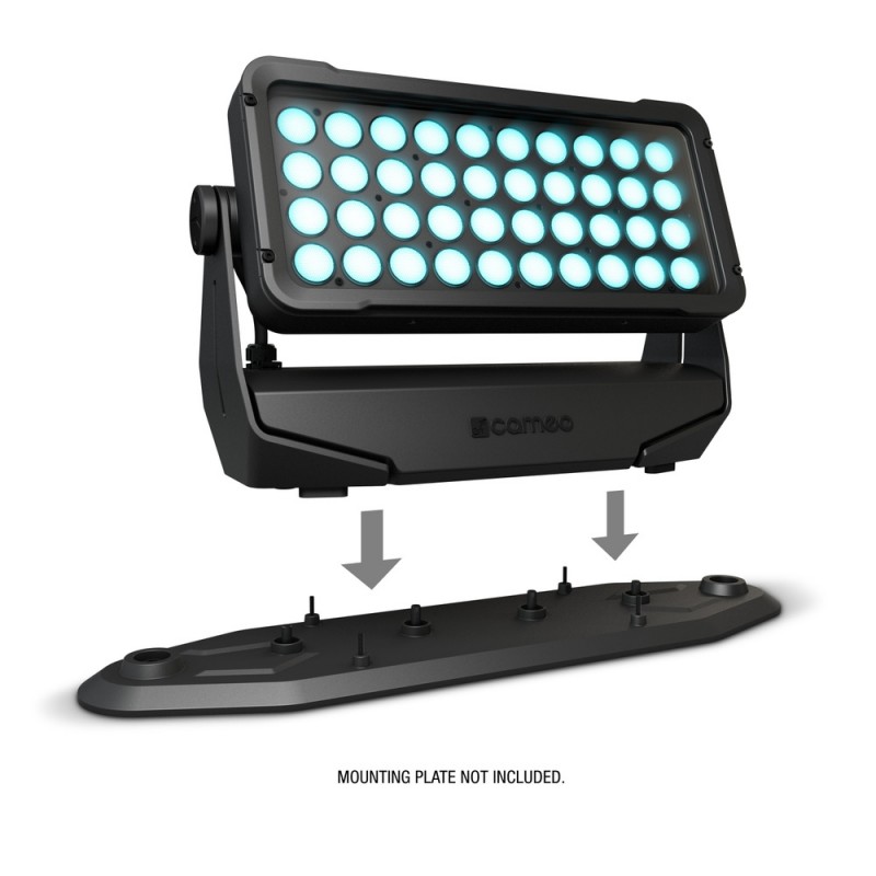Cameo ZENIT W600i - Zewnętrzny Reflektor LED Wash do montażu stałego - 10