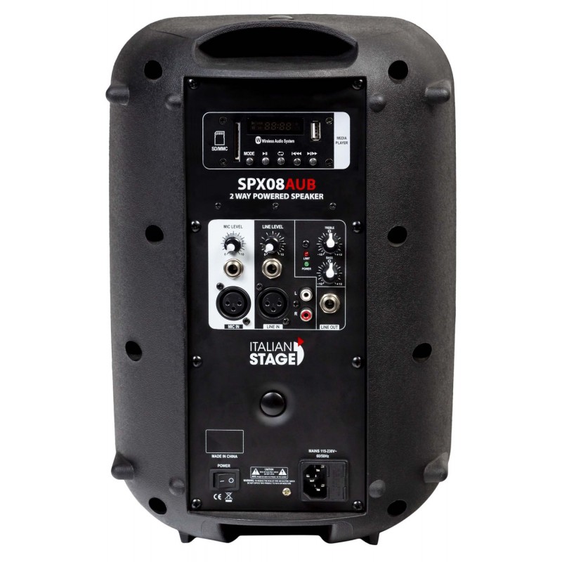 Italian Stage IS SPX08AUB - Kolumna aktywna 8" - 3