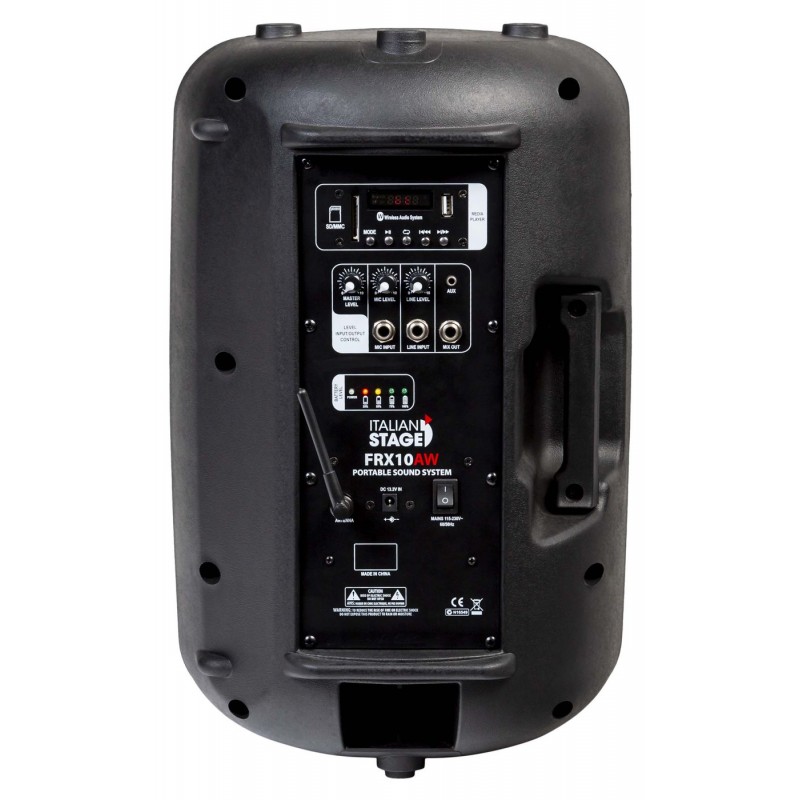 Italian Stage IS FRX10AW - Przenośny głośnik 10" z akumulatorem - 5