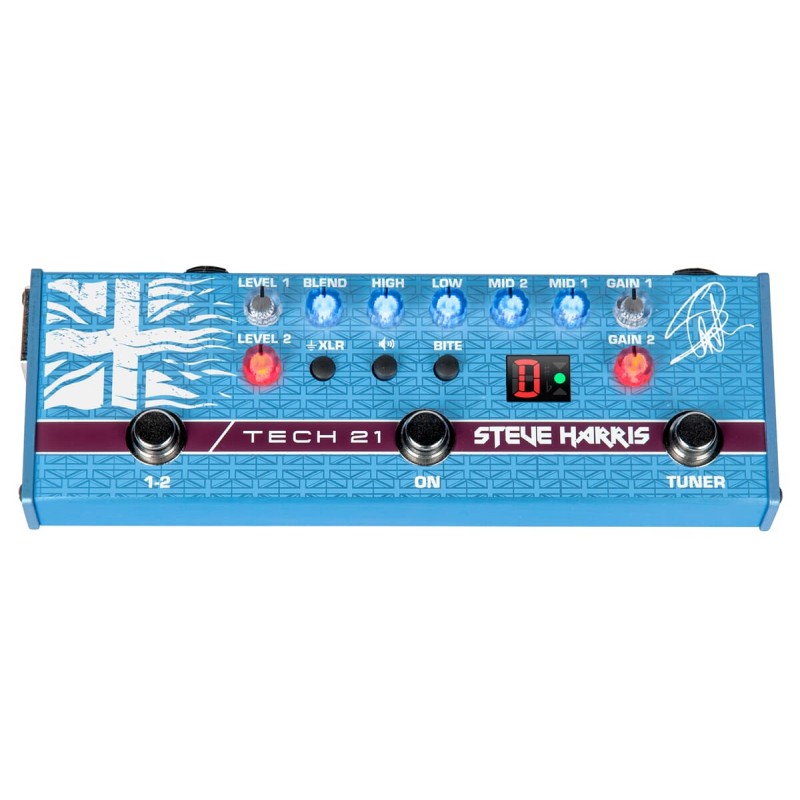 TECH 21 Steve Harris Signature SH-1 - Preamp Basowy - 1