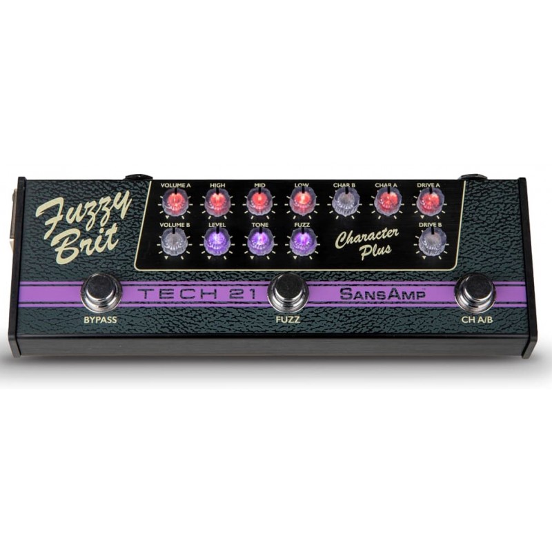 TECH 21 Fuzzy Brit - Multiefekt gitarowy - 1