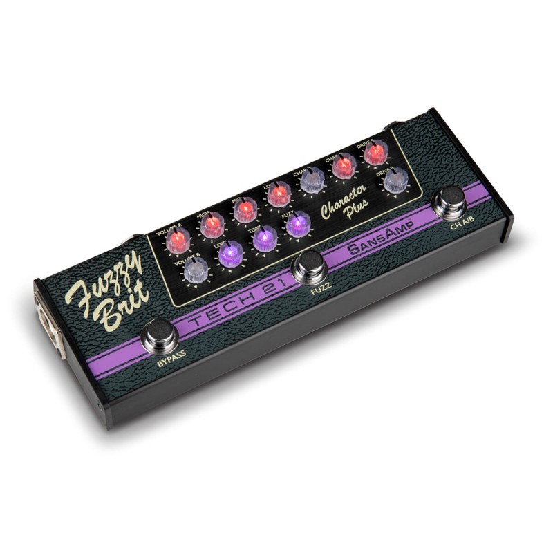 TECH 21 Fuzzy Brit - Multiefekt gitarowy - 3