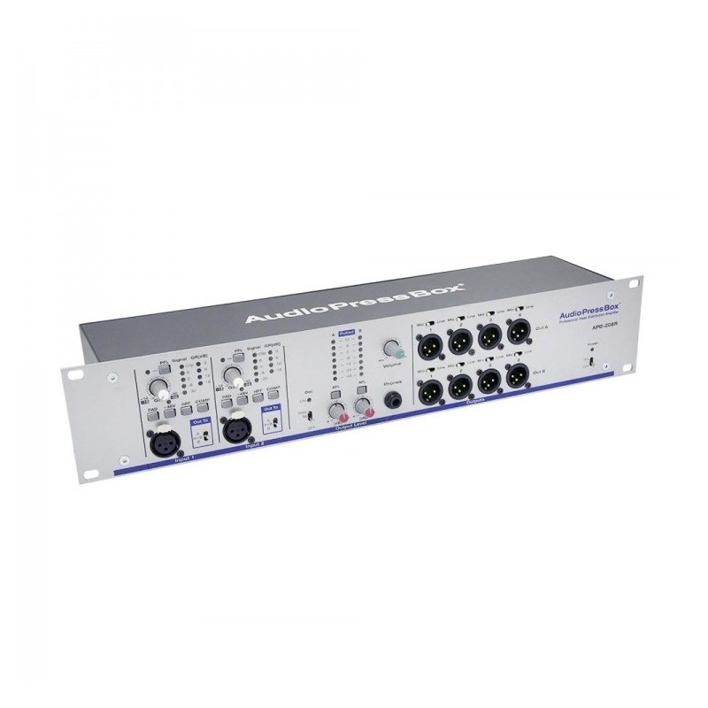AudioPressBox APB-208 R-RPS - Audio Press Box