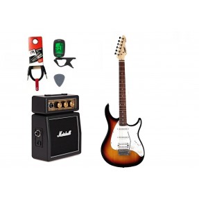 Gitara elektryczna + wzmacniacz 1W zestaw 1333 - 1