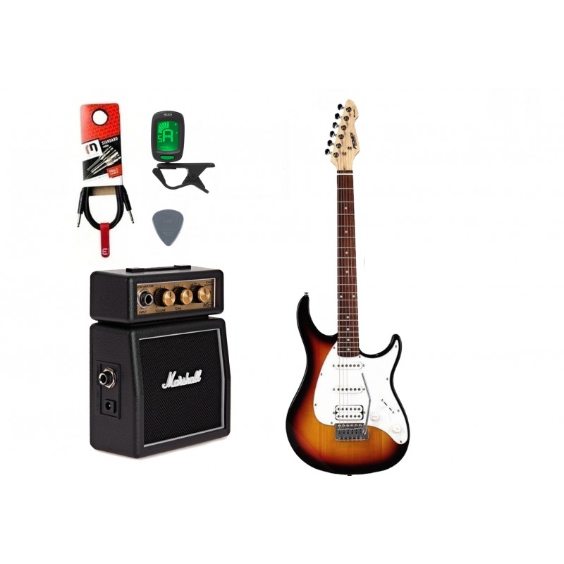 Gitara elektryczna + wzmacniacz 1W zestaw 1333 - 1