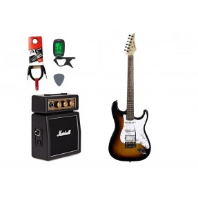 Gitara elektryczna + wzmacniacz 1W zestaw 1358 - 1