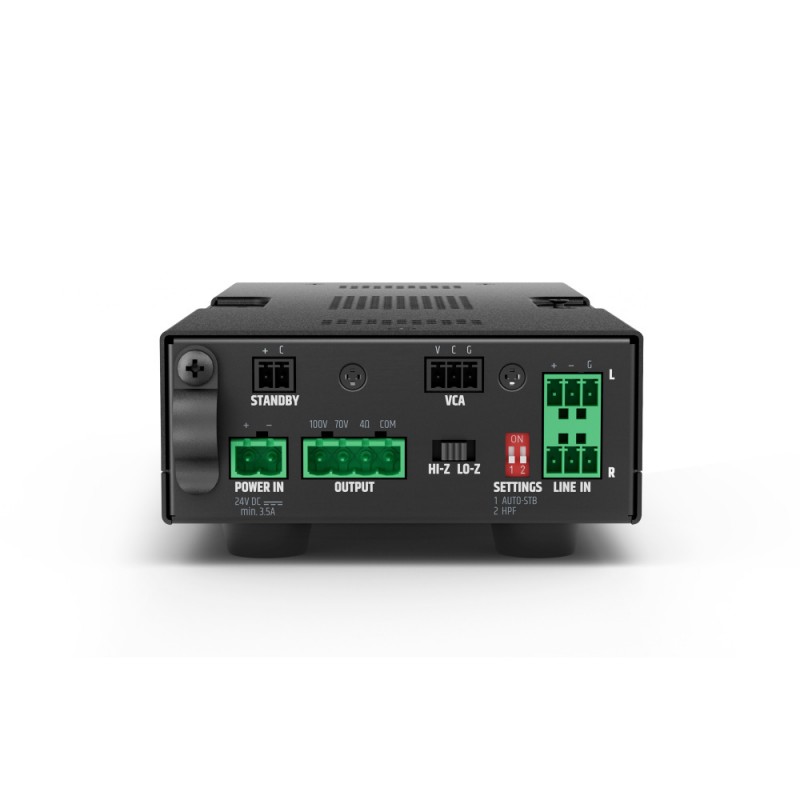 LD Systems AMP 106 T - wzmacniacz mocy instalacyjny - 4