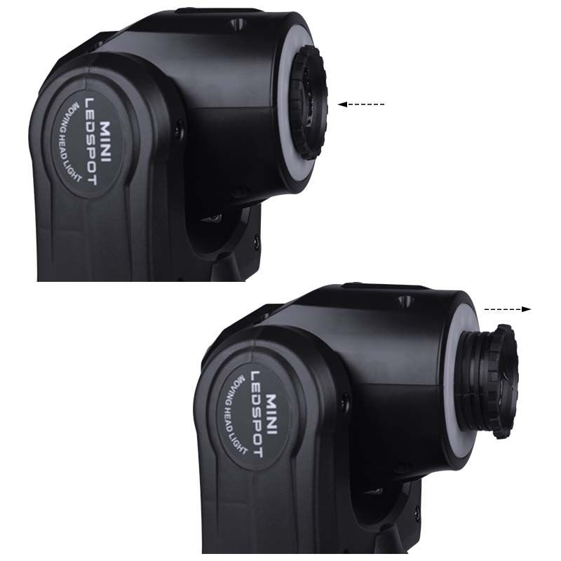 LIGHT4ME 30 SPOT RING mała głowica ruchoma LED - 6