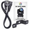 LIGHT4ME 30 SPOT RING mała głowica ruchoma LED - 7