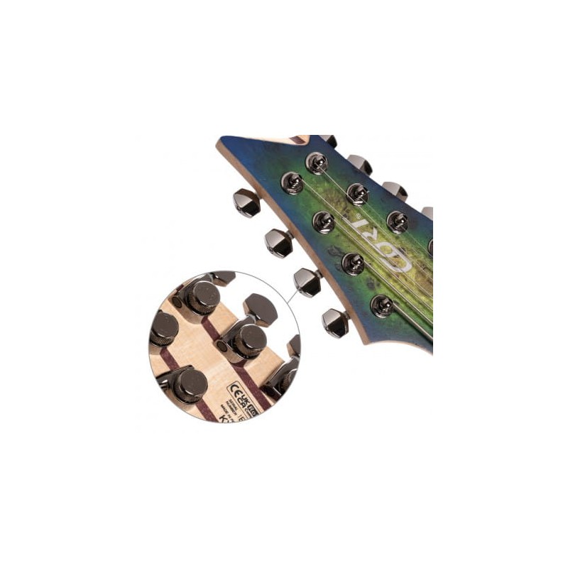 Cort KX 508MS II MBB - gitara elektryczna - 9