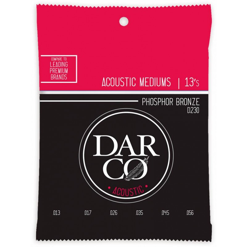 Martin Darco D230 Medium - Struny do gitary akustycznej (13-56) - 1