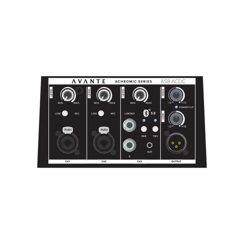 Avante AS8 ACDC - System słupkowy PA - 7