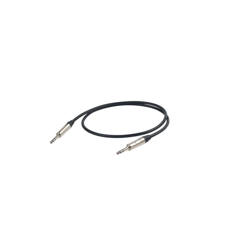 Proel Stage ESO230LU2 - Kabel instrumentalny Jack stereo Neutrik Ø 6,3 mm - Jack stereo Neutrik Ø 6,3 mm 2 m - 1