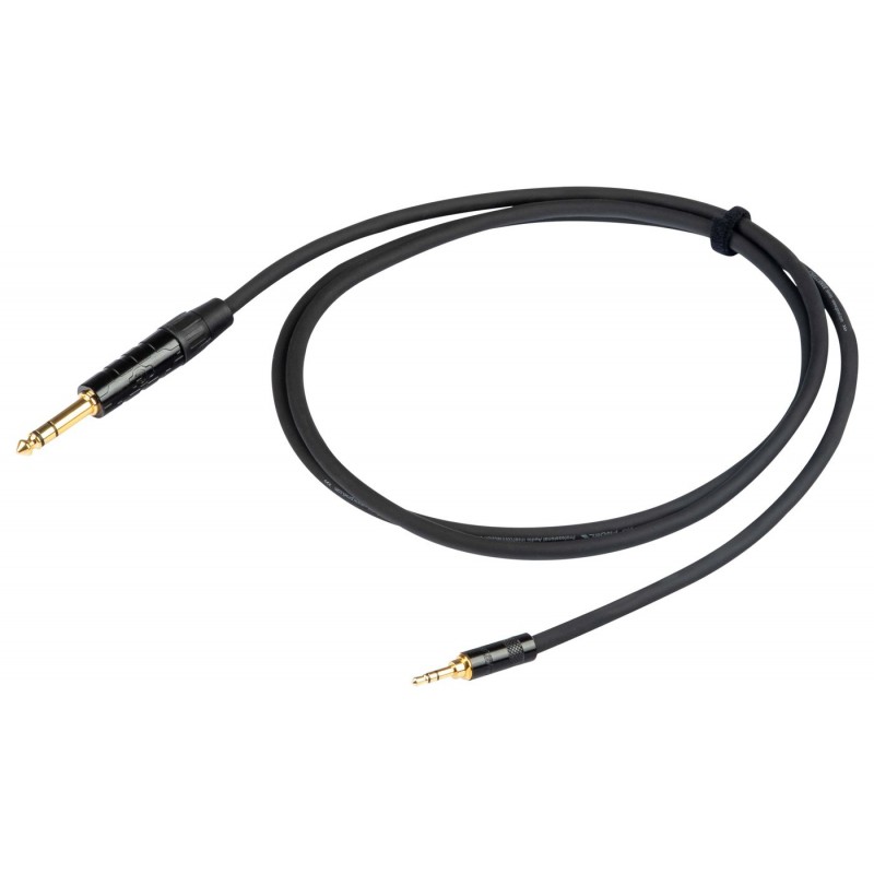 Proel Stage CHLP185LU15 - Kabel audio Jack stereo 3,5 mm - Jack stereo 6,3 mm 1,5 m - 1