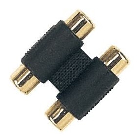 Proel Stage AT215 - Adapter 2x żeńskie RCA - 2x żeńskie RCA - 1