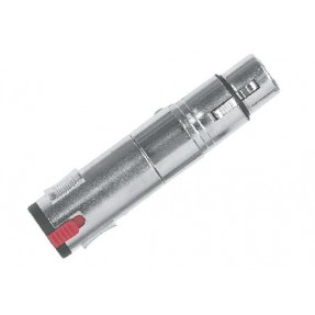 Proel Stage AT625 - Adapter gniazdo żeńskie Jack stereo 6,3 mm - gniazdo żeńskie XLR - 1