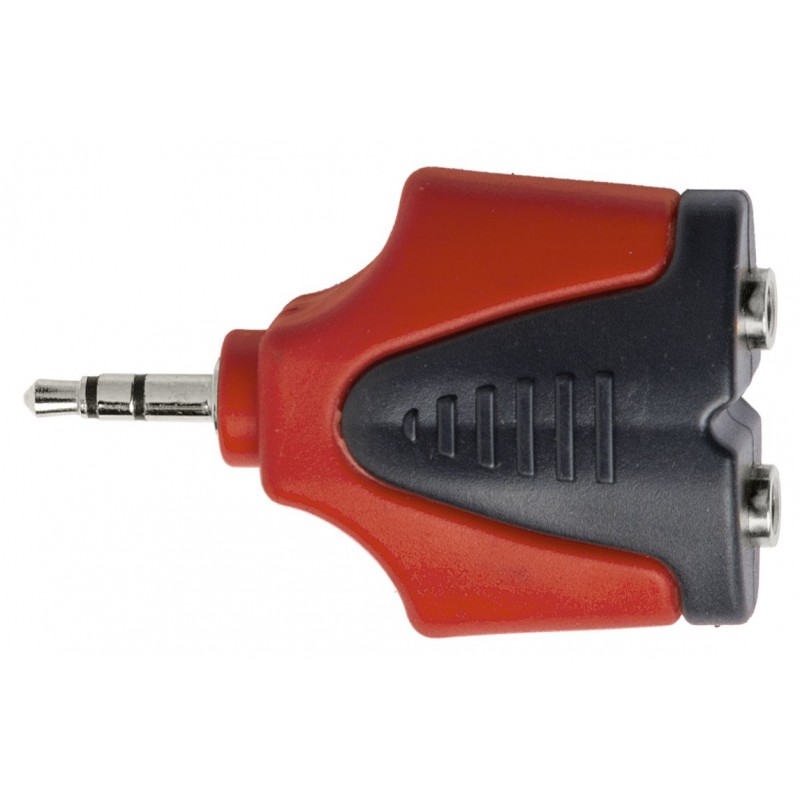 Proel Stage AT140PRO - Adapter wtyk stereo 3,5 mm - 2x gniazdo stereo 3,5 mm - 1