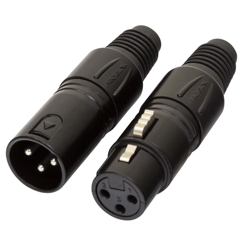Proel Stage XLR3FVPRON - Gniazdo żeńskie XLR do montażu na kablu - 3