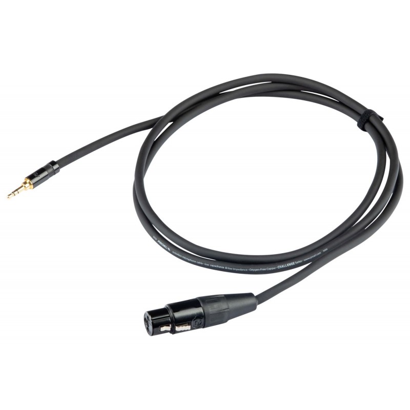 Proel Stage CHLP280LU15 - Kabel audio Jack stereo 3,5 mm - XLR żeński 1,5 m - 1