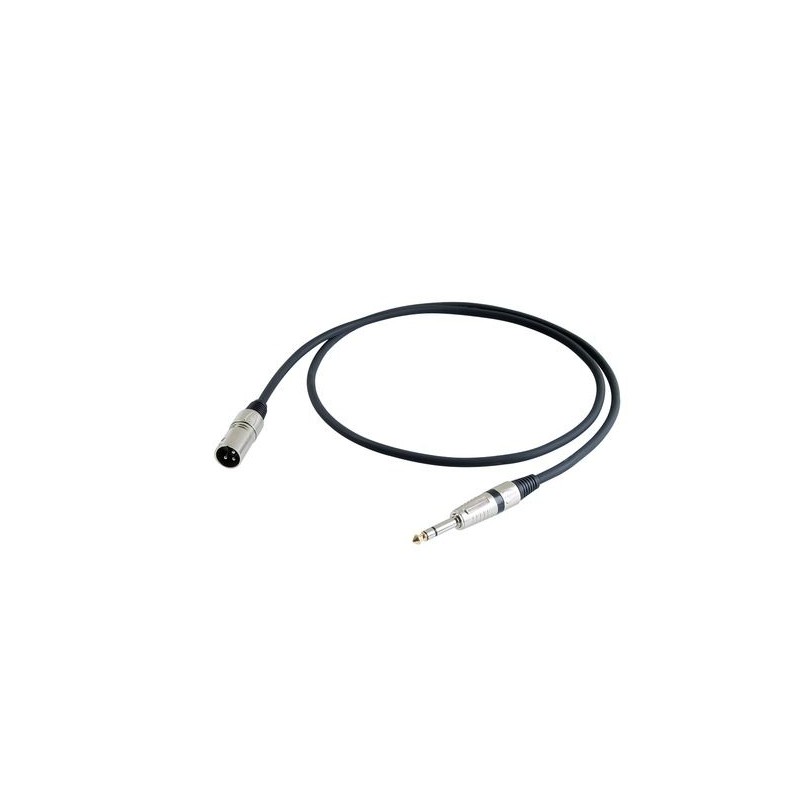 Proel Stage STAGE335LU2 - Kabel mikrofonowy Jack - XLR 0,6 m - 1