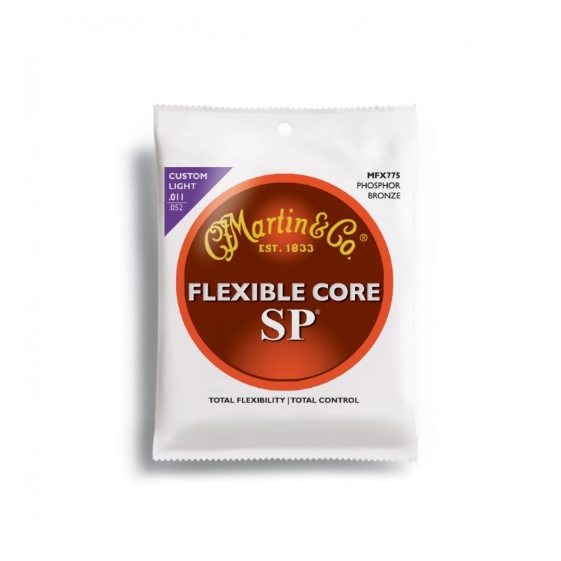 MARTIN MFX-775 - Struny do gitary akustycznej