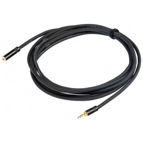 Proel Stage CHLP180LU3 - Przedłużacz audio Jack stereo 3,5 mm - Jack stereo 3,5 mm 3 m - 1