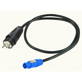 Proel Stage SDC780LU10 - Przedłużacz elektryczny z kablem zasilającym HPC3025FG 10 m - 1