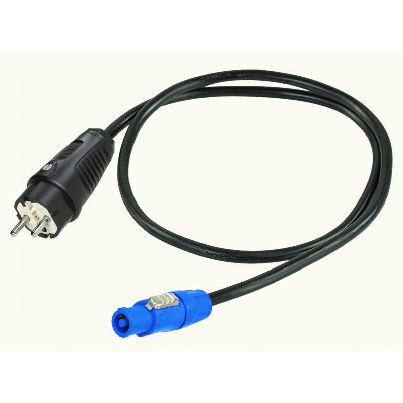 Proel Stage SDC780LU10 - Przedłużacz elektryczny z kablem zasilającym HPC3025FG 10 m - 1