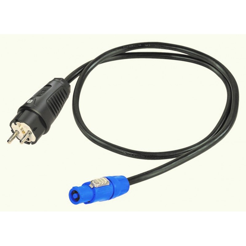 Proel Stage SDC780LU05 - Przedłużacz elektryczny z kablem zasilającym HPC3025FG 5 m - 1