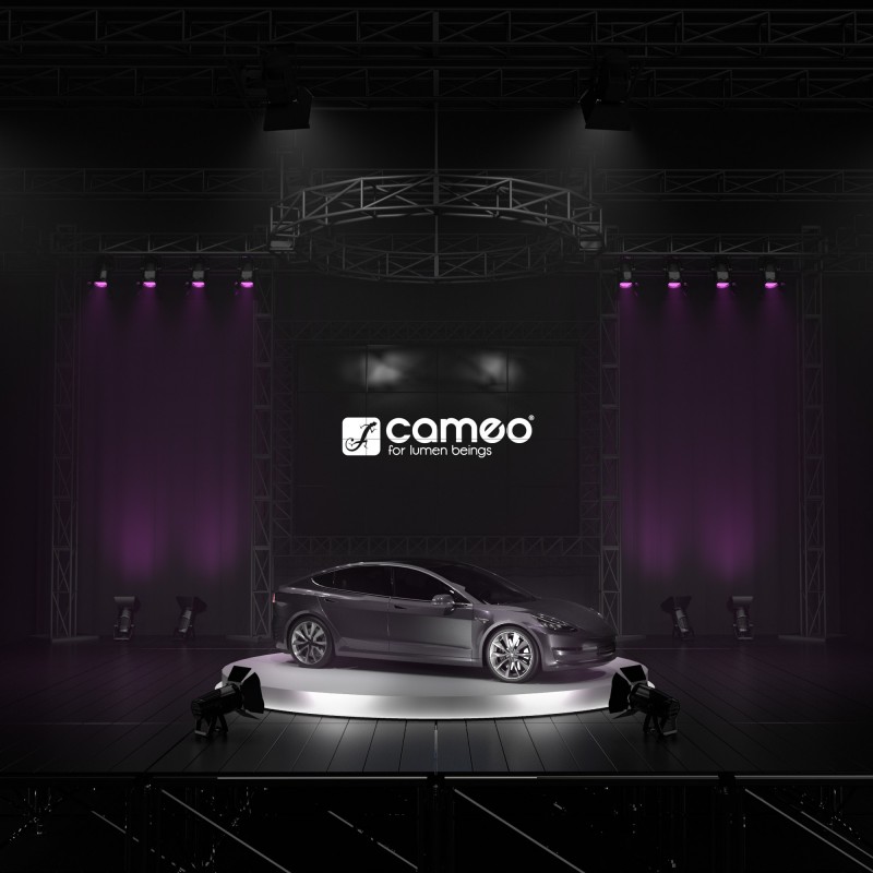 Cameo LUXIS FC - Reflektor PAR LED 200W RGBALC - 10