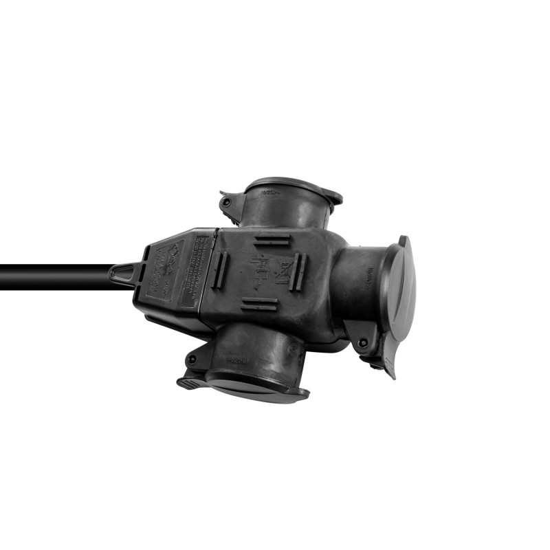 Eurolite 3024701E - Przedłużacz sceniczny IP44  3x2,5 5 m 3-gniazdka - 2