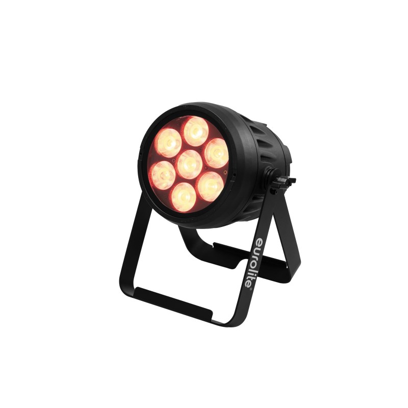 Eurolite 51914226 - Zewnętrzny reflektor PAR LED IP65 7x10W RGBL - 3