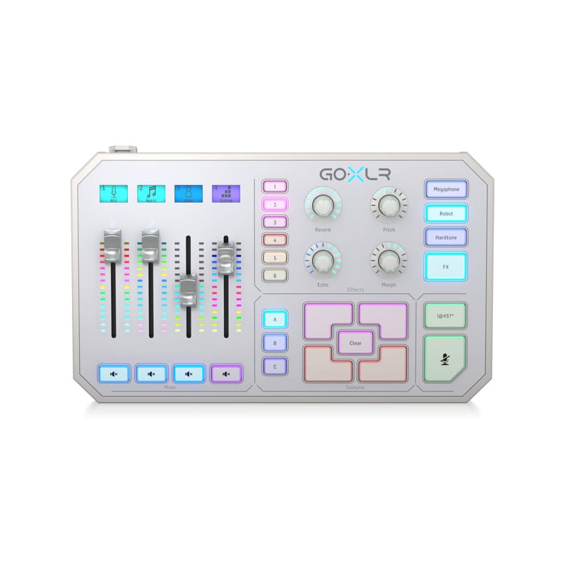 TC Helicon GO XLR-WH - mikser, sampler do streamingu - 1